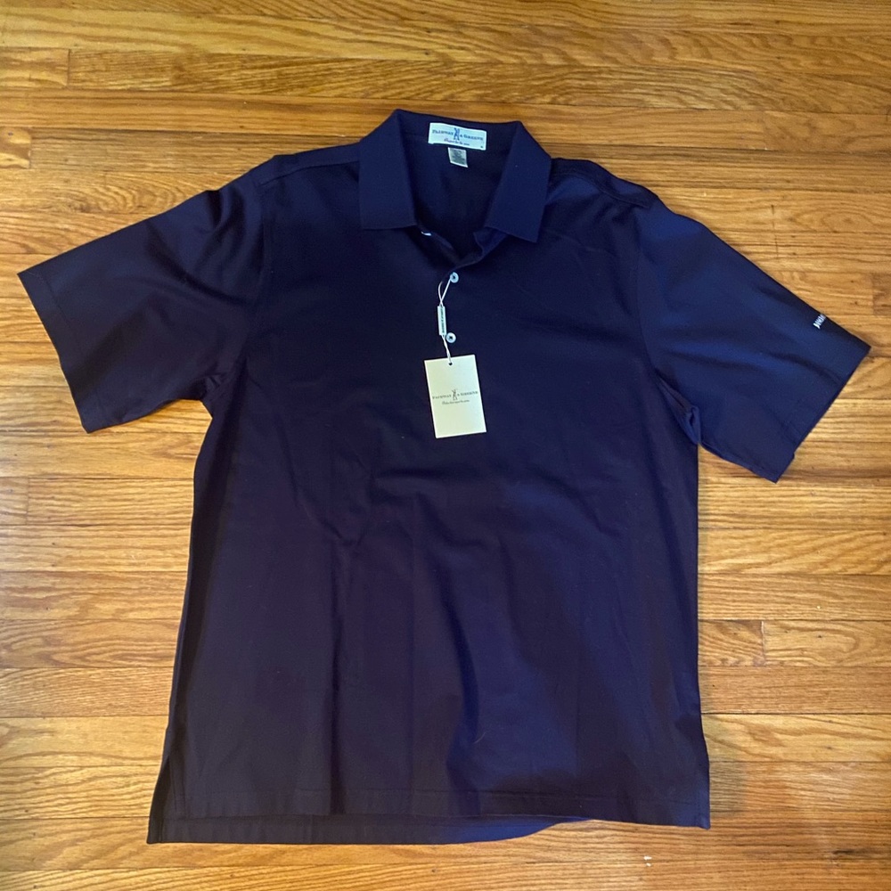 Navy Blue Fairway and Greene Golf Shirt